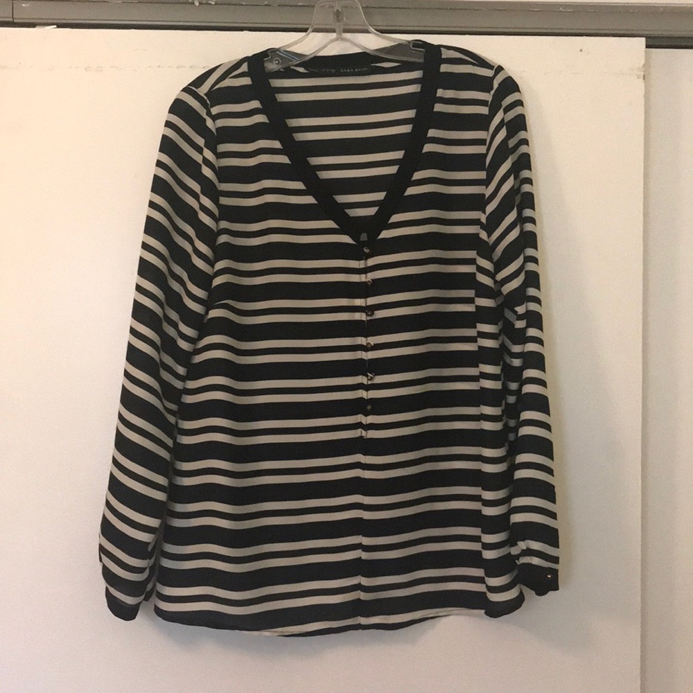 Zara striped top